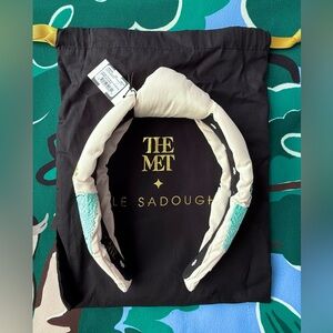 Lele Sadoughi x The Met Degas Embroidered Knotted Headband